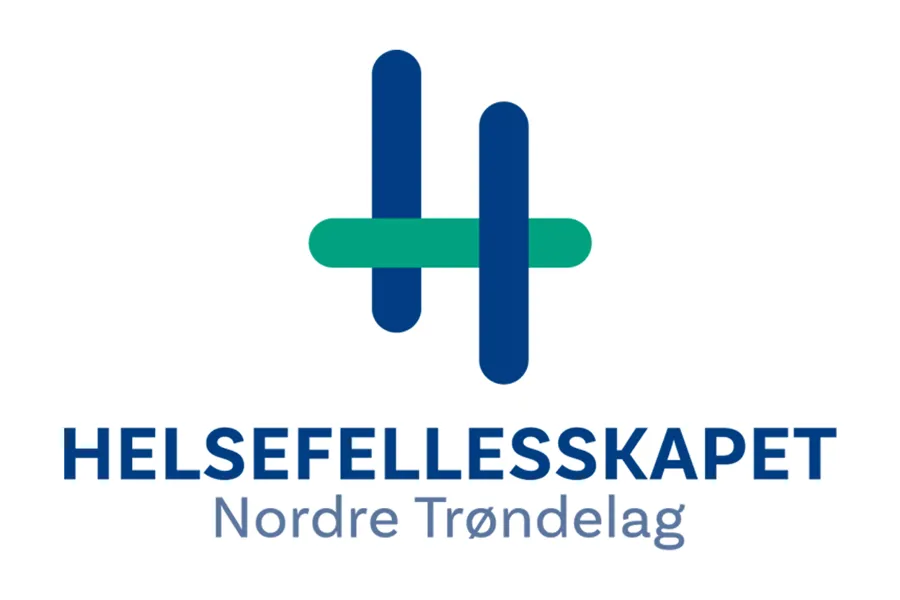 Helsefellesskapet Nordre Trøndelag sin logo. Grafikk.